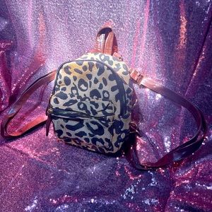 Mini Leopard Backpack